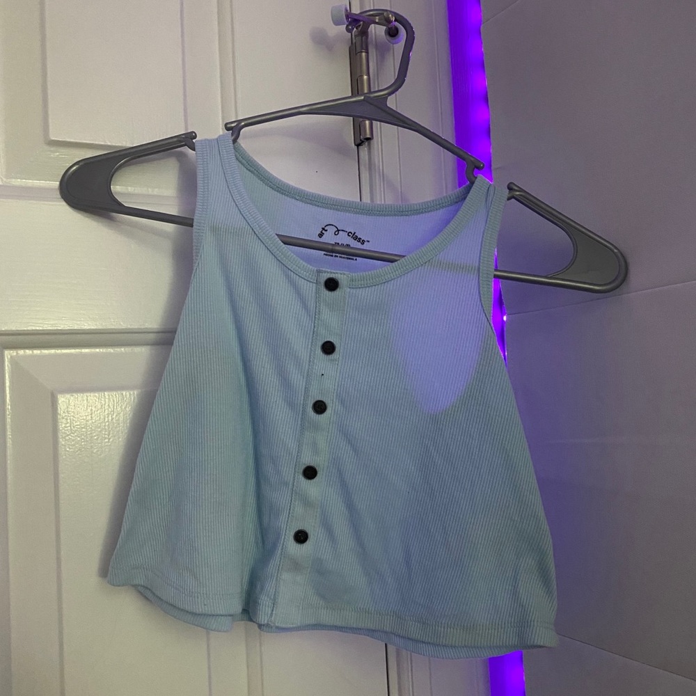 button up tank top from target